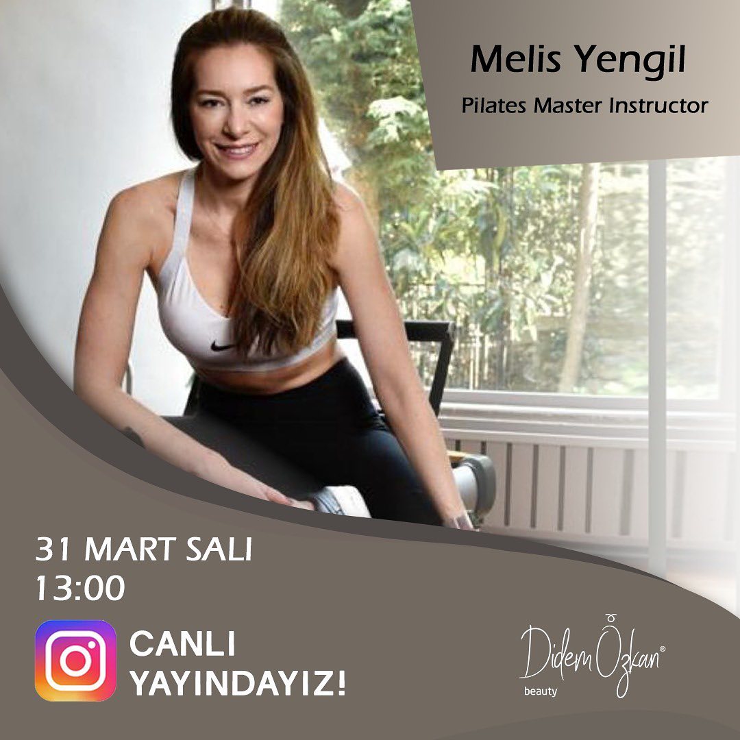 Die Liebe von morgen für meinen Live-Gast, Melis Yengil Pilates Instructor …